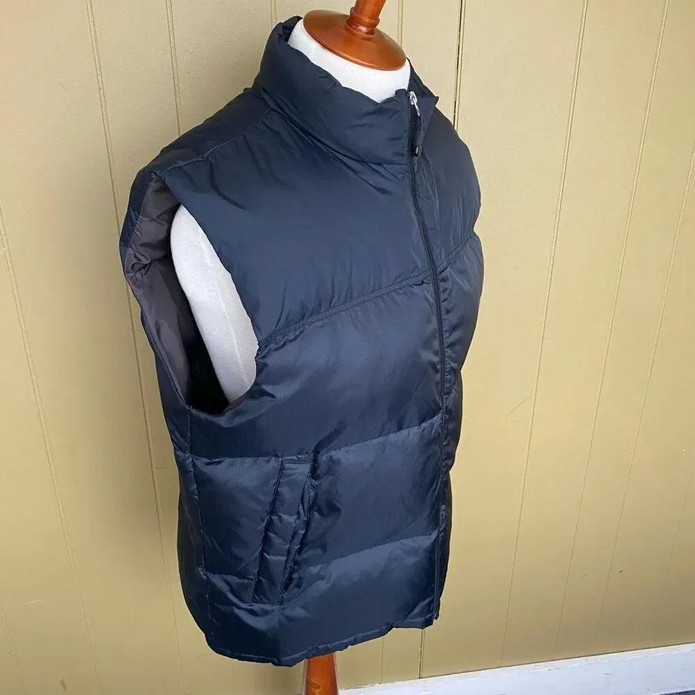 Tek Gear men XL full zip outerwear puffer vest black